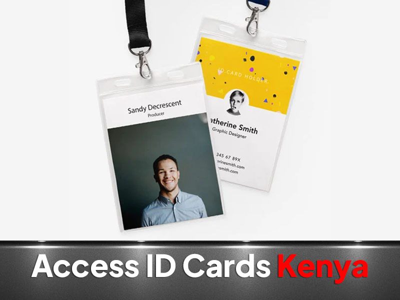 Access Control Badges printing and branding in Nairobi by VS Kenya Designs