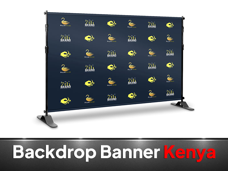Backdrop Banners printing and branding in Nairobi by VS Kenya Designs