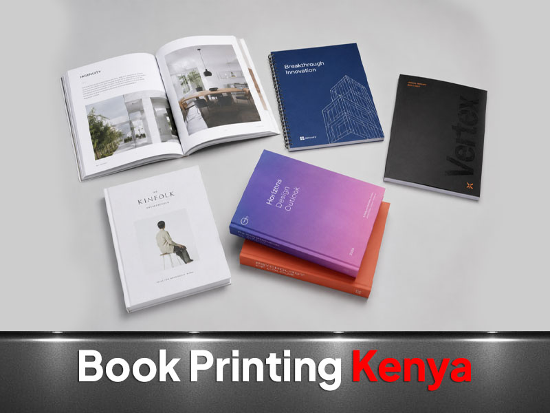 Book Printing printing and branding in Nairobi by VS Kenya Designs