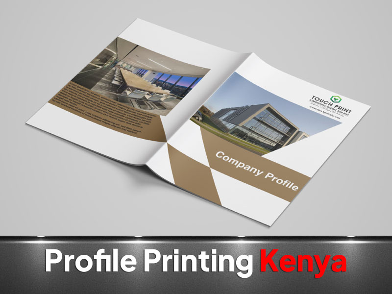 Company Profile Design & Print printing and branding in Nairobi by VS Kenya Designs
