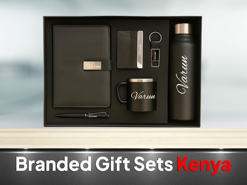 Custom Gift Sets printing and branding in Nairobi by VS Kenya Designs