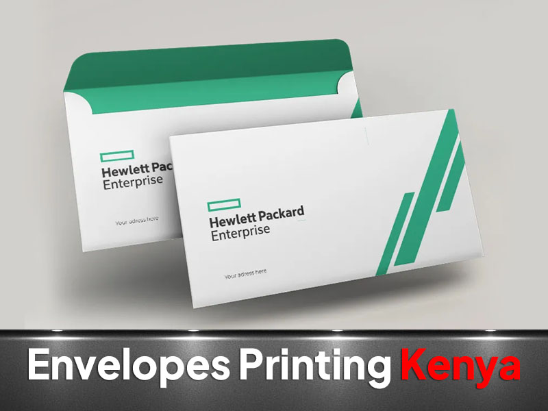 Envelopes printing and branding in Nairobi by VS Kenya Designs