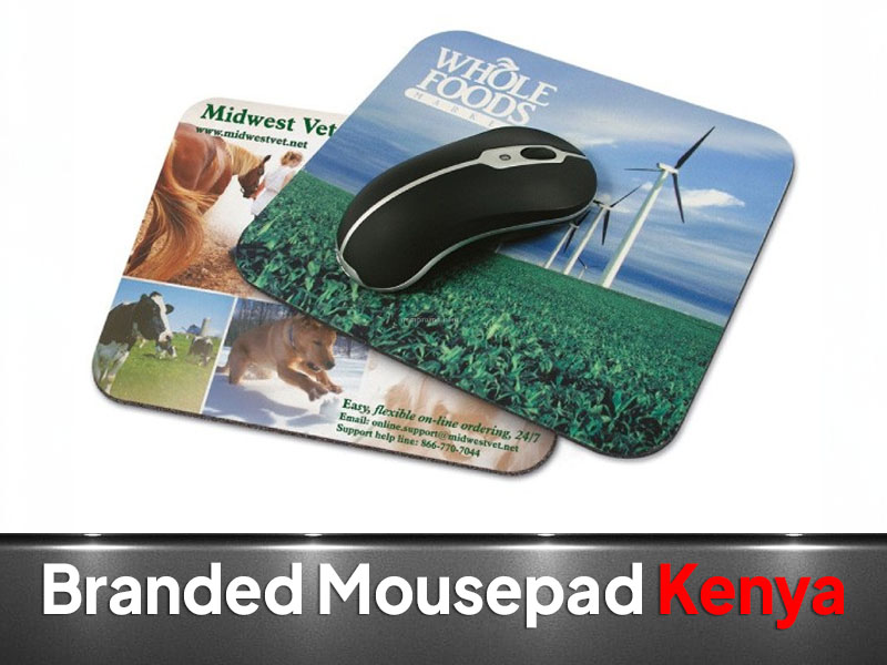 Mousepads printing and branding in Nairobi by VS Kenya Designs