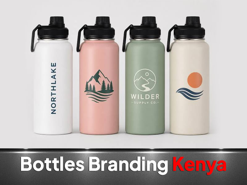 Water Bottles printing and branding in Nairobi by VS Kenya Designs